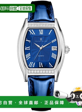 自营Christian Van Sant Women's Gemma Blue Dial Watch - blue