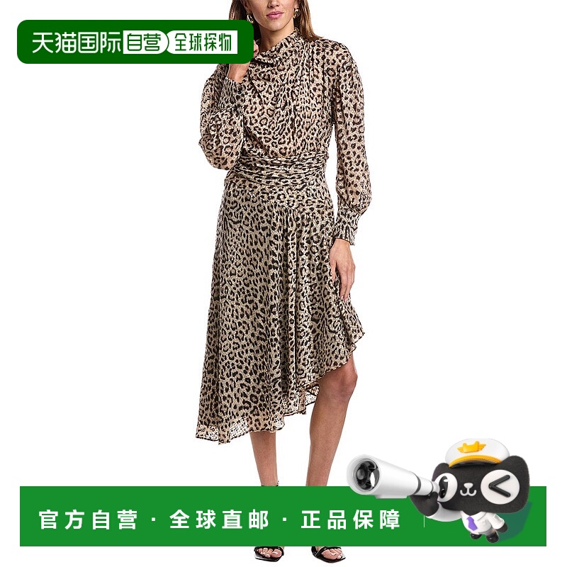 自营IRO Mataori Maxi连衣裙-黑色 美国奥莱直发