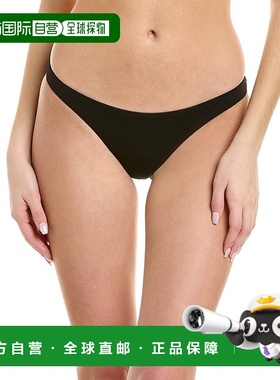 自营 Melissa Odabash Cali 比基尼泳裤 - 黑色 美国奥莱直发性感