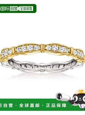 自营Ross-Simons 0.50. ct. t.w. Diamond Ring in Sterling Silv
