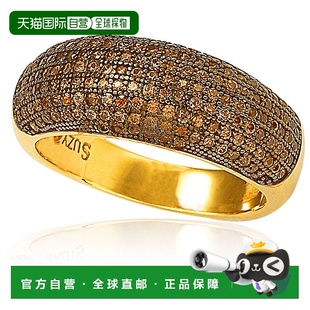 Bridal Gold Brown Suzy Cubi Silver Levian Sterling 自营 over