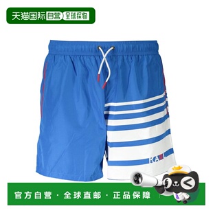 Men Polyester Lagerfeld blue Swim Boxer 自营Karl