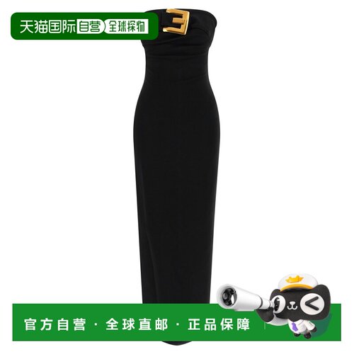 自营Balmain Women's Belt Dress - black 美国奥莱直发