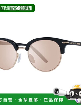 自营Serengeti Acetate & Metal Women's Sunglasses - black 美