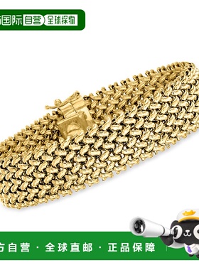 Ross-Simons 意大利 14kt 黄金 Riso 手链 - 8 英寸 【美国奥莱】