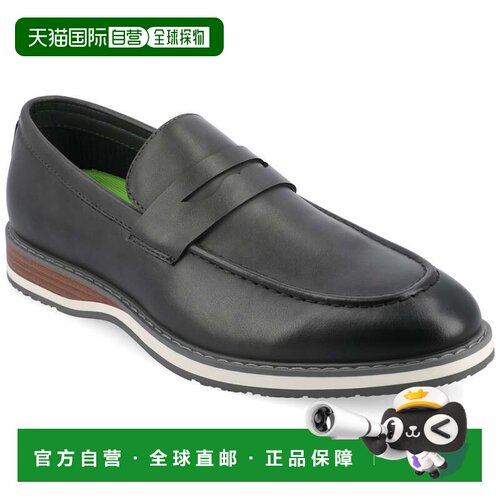 自营vance co.Vance Kahlil Penny Loafer-灰色 美国奥莱直发男鞋
