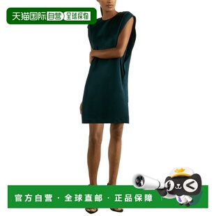 自营Reiss Phoenix Sleeveless Tunic Dress - teal 美国奥莱直发