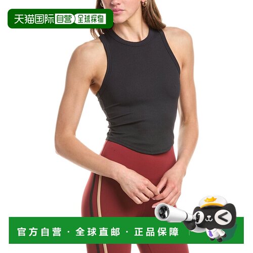 自营Beach Riot Donna Crop Tank Top - black 美国奥莱直发