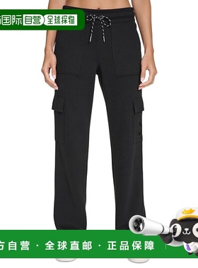 自营Calvin Klein Cargo Pants Women's  Black Active Embroider