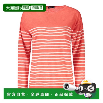 自营 North Sails棉女式毛衣-红色 美国奥莱直发