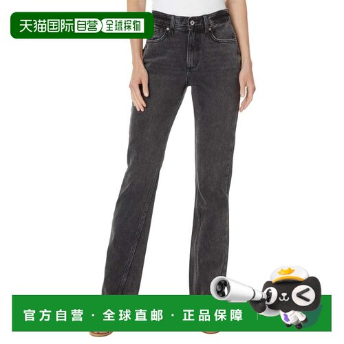 自营free people自由人Xena牛仔裤女暗夜牛仔纯棉修身直筒GBO3070