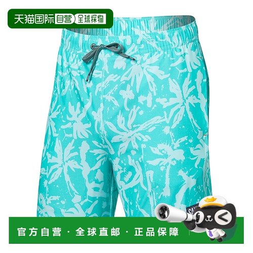 自营Saxx Oh Buoy Swim Volley Shorts Men's  Blue 2-in-1 Draws