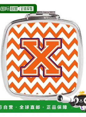 自营 Carolines Treasures CJ1062-XSCM Letter X Chevron O正品