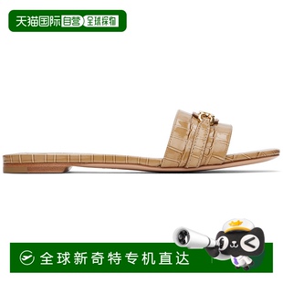 香港直郵潮奢 女士 湯姆 福特 Ford 駝色涼鞋 1h可退 W3526LG Tom