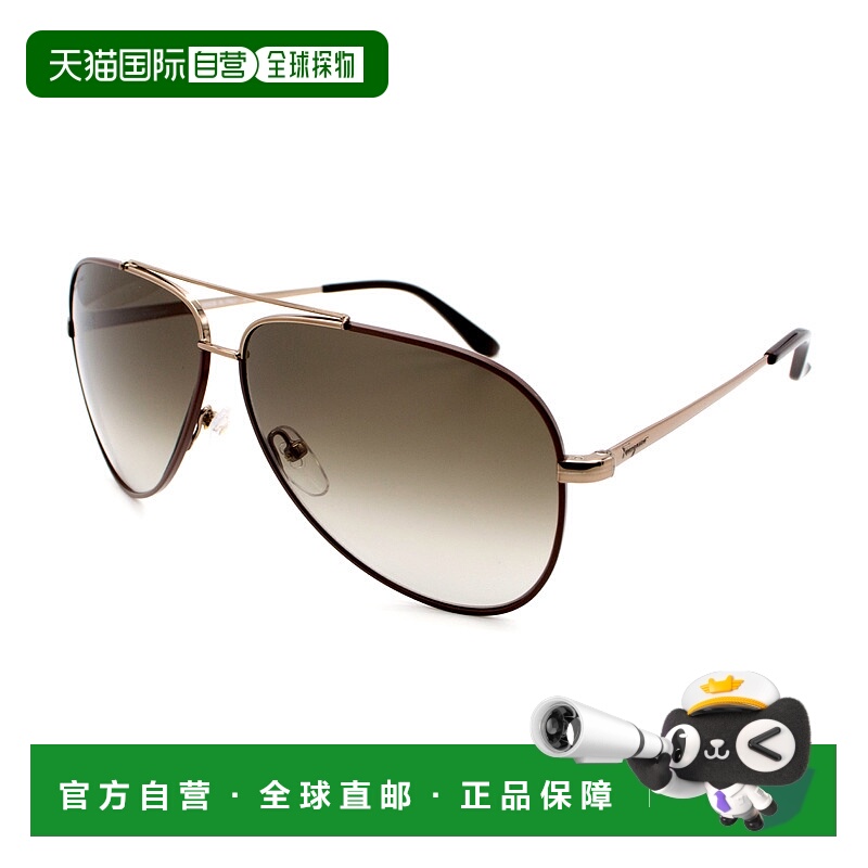 自营salvatore ferragamo菲拉格慕太阳镜SF131S-211-60-10-135非