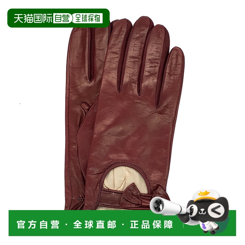 自营 portolano带弓的皮革驾驶手套 - tokay 美国奥莱直发皮手套