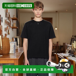 男士 黑色 恤 香港直邮潮奢 AURALEE Plaiting 1h可退 Luster