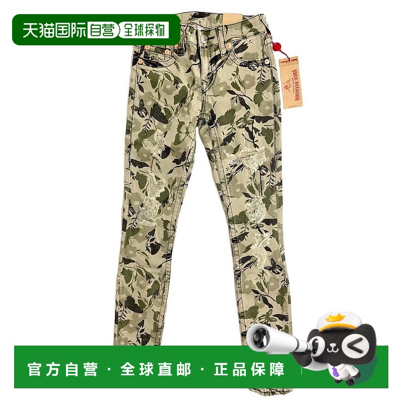 【美国直邮】true religion 女士 休闲裤印花牛仔裤