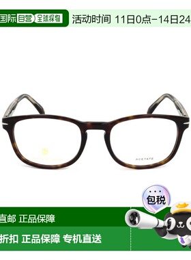 自营david beckhamDb 1064 Rectangular Tortoiseshell Acetate E