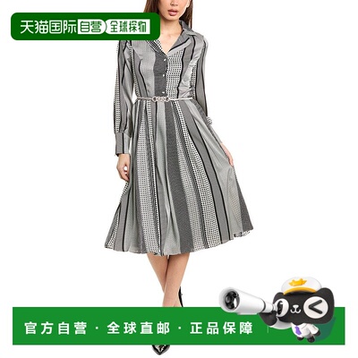 自营 Gracia Belted Shirtdress - black 美国奥莱直发连衣裙