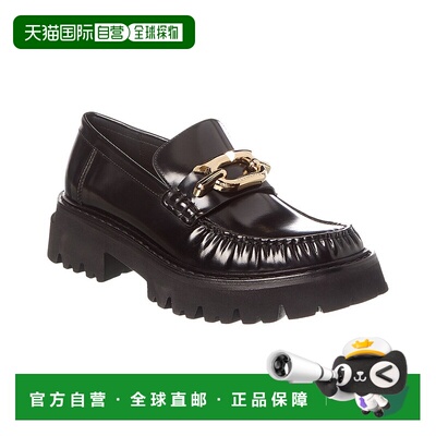 自营salvatore ferragamoFerragamo Ingrid Leather Loafer - bla