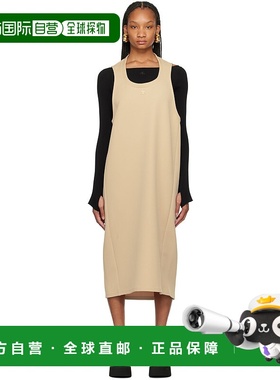 1h可退 香港直邮潮奢 Courreges 女士 驼色 Holistic 连衣裙 124C