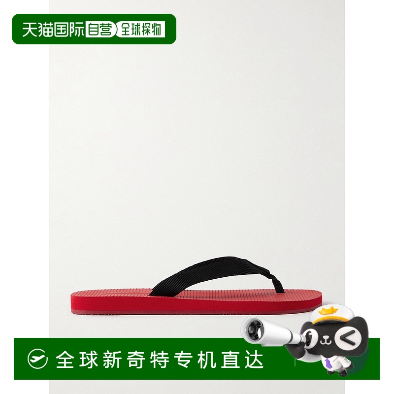 1h可退 香港直邮潮奢 The Row 女士 圆头拖鞋 F1587GRO red红色