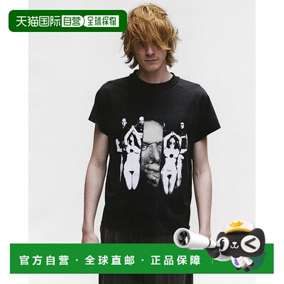 美国直邮ENFANTS RICHES DEPRIMES-男士Anton/Hopper拼接连肩T恤