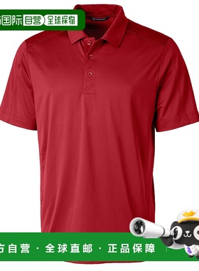 自营 cutter & buckCutter&Buck Prospect纹理弹力男式Polo衫-深