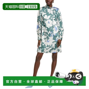 绿色 rose莱拉玫瑰伊丽莎白连衣裙 美国奥莱直发 lela 自营