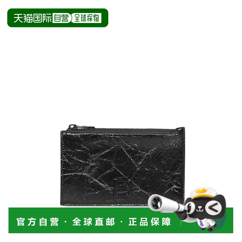1h可退 香港直邮潮奢 Balenciaga 巴黎世家 女士 B 字样卡夹 7664