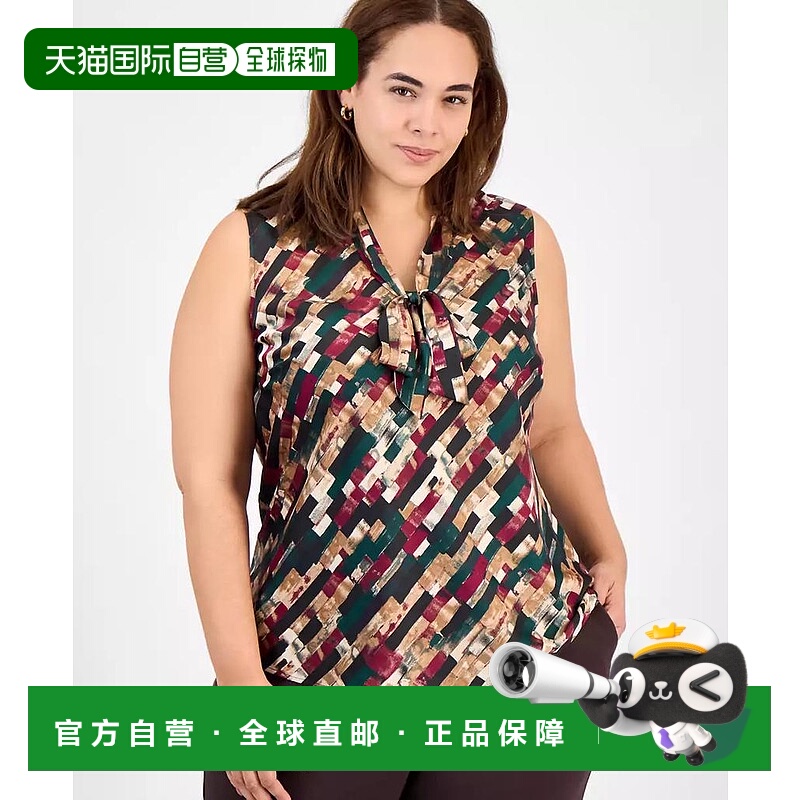 1h可退 【美国直邮】kasper 女士 上装T恤