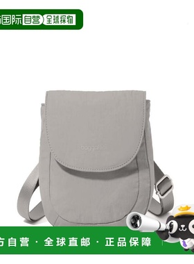 自营baggallini Women's Swift Flap Mini Crossbody - b-lite si