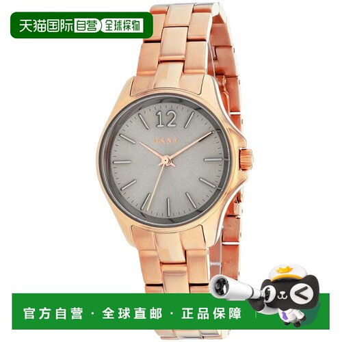 自营DKNY Women's Grey dial Watch - grey 美国奥莱直发