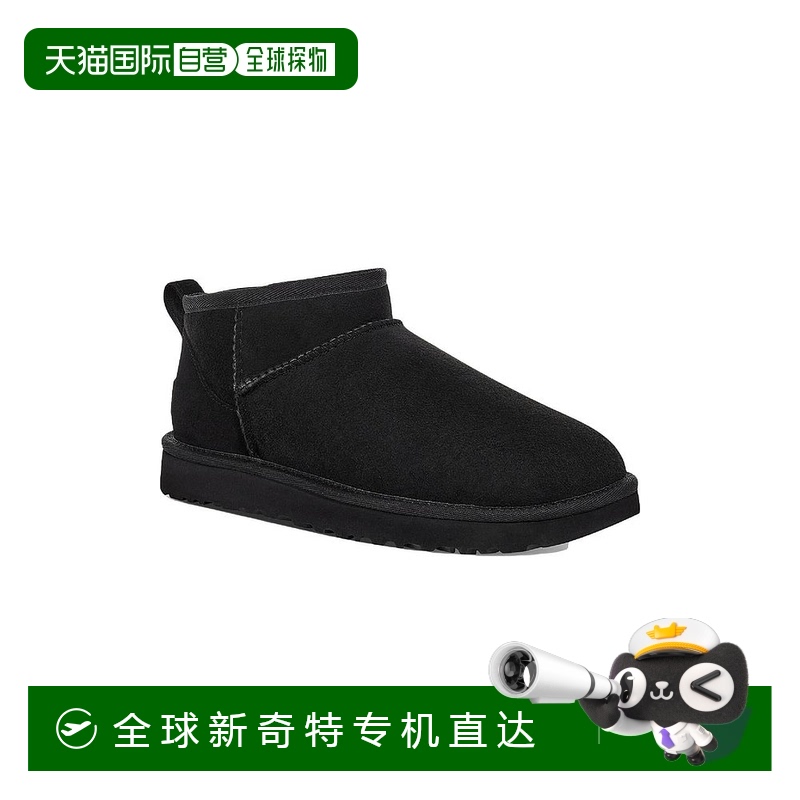 1h可退 【美国直邮】Ugg 经典迷你女式绒面革踝靴拖鞋