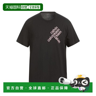 【美国直邮】calvin klein/凯文克莱 男士 上装T恤短袖上衣