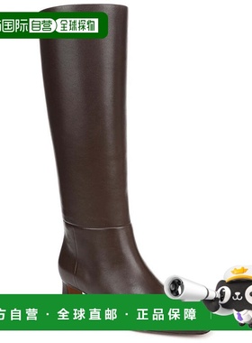 自营Vince Harlan Tall Leather Boot - brown 美国奥莱直发