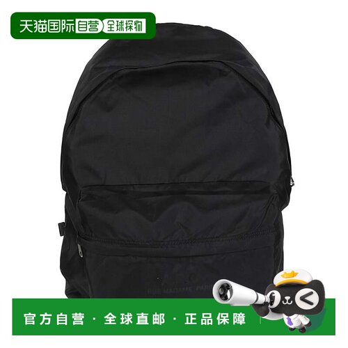 自营a.p.c.Backstage简约黑色聚酰胺背包-黑色 美国奥莱直发