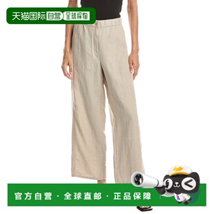自营EILEEN FISHER宽踝裤-白色 美国奥莱直发