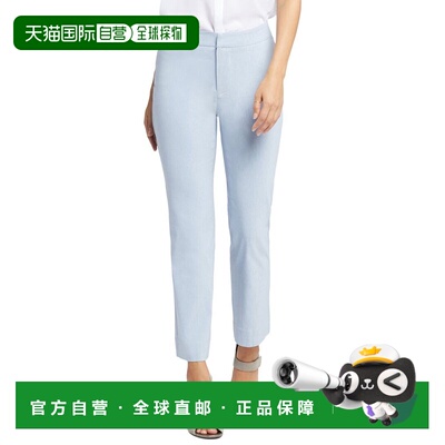 自营NYDJ Marilyn Light Blue Heather Ankle Crop Jean - blue