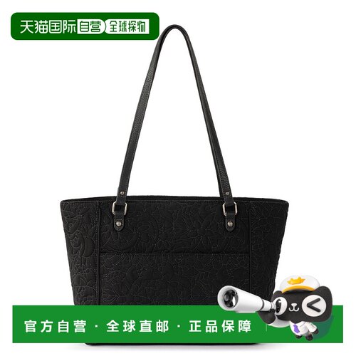 自营the sakMetro Tote - eco twill - black spirit desert quil