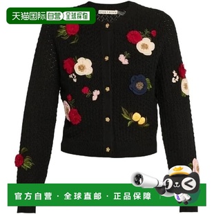 Floral Dollia Wool Cardigan Multi 自营alice Black olivia
