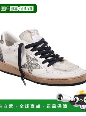 自营Golden Goose Ball Star Leather Sneaker - white 美国奥莱