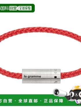1h可退 香港直邮潮奢 Le Gramme 男士 红色 Nato Cable Le 7g 手