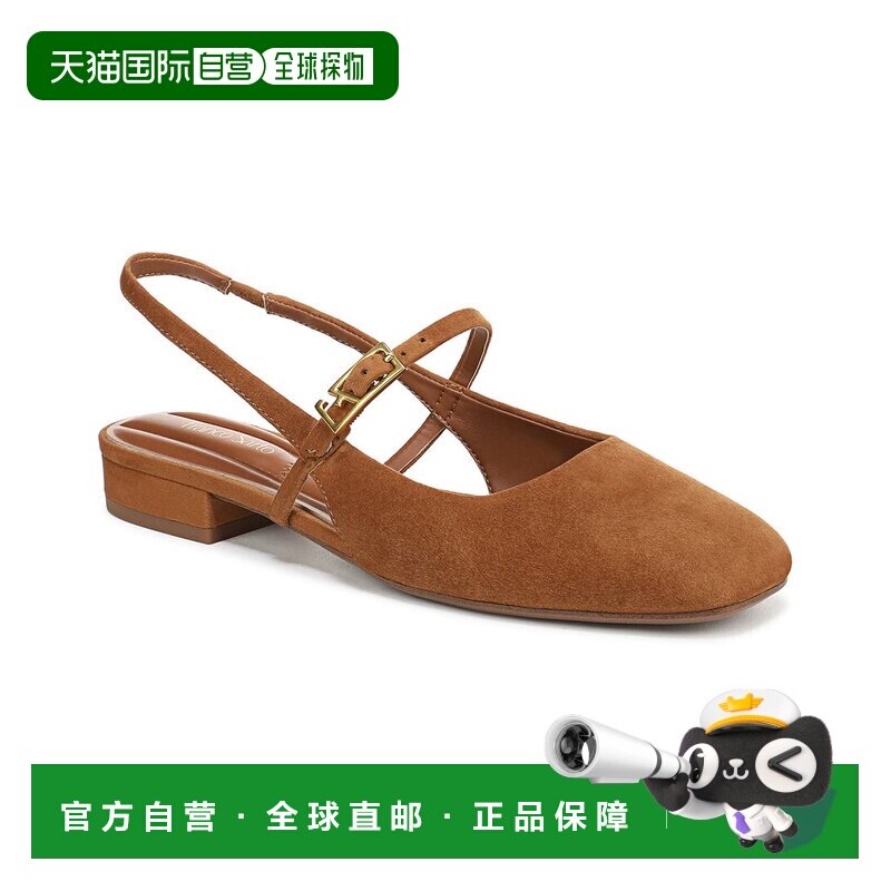自营Franco Sarto Destin皮革吊带-米色凉鞋高跟鞋 美国奥莱直发