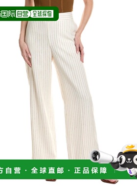 自营tyler boe Gianna Linen-Blend Pant - white 美国奥莱直发