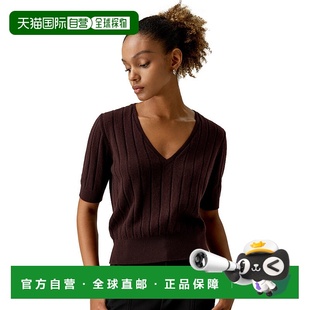 shirt for 自营lilysilkV fruitwood Cashmere Women 美 Neck