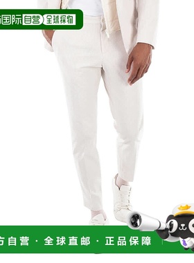 自营 Hugo Boss P-Genius灯芯绒长裤-白色 美国奥莱直发休闲裤