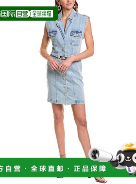 自营 generation love世代之爱Luey牛仔连衣裙-蓝色 美国奥莱直发