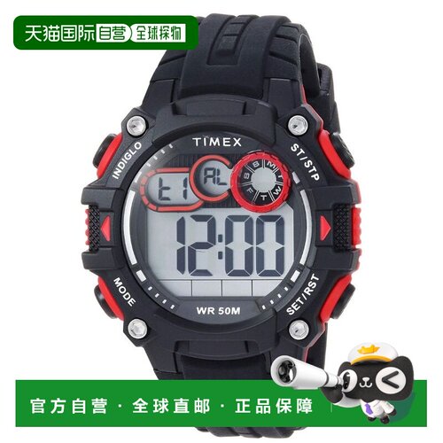 自营Timex Men's DGTL Black Dial Watch - black 美国奥莱直发
